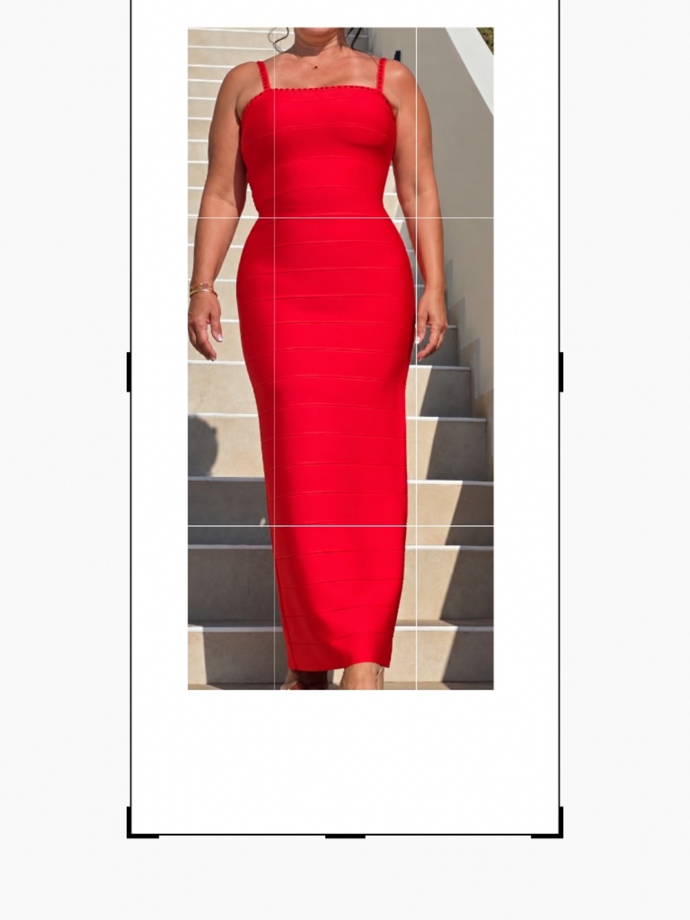 Herve Leger maxi dress
